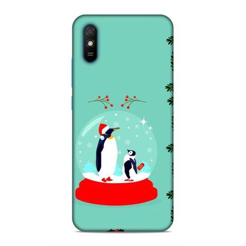 Xiaomi Redmi 9a Kılıf Kar Kuresi Penguen Arka Kapak Silikon Koruma Full Koruyucu