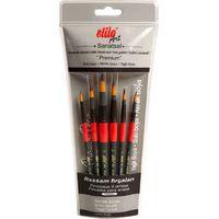 STİLO ART (SET 3) YUVARLAK UÇ FIRÇA SETİ ( 6 'lı )