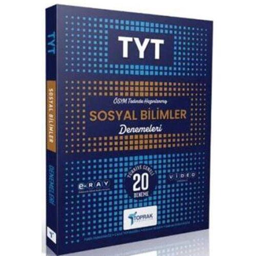 TYT Sosyal Bilgiler 20 li Deneme Kitabı Toprak Yayıncılık