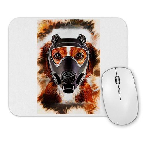 Maskeli Pug Köpek Mouse Pad.jpg