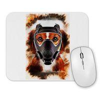 Maskeli Pug Köpek Mouse Pad.jpg