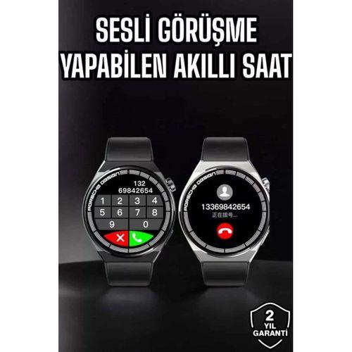 Akıllı Saat Nabız Sensörlü Bildirim Görebilen Spor Modları Gps Takibi