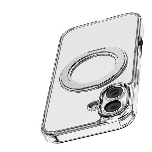 Apple iPhone 17 Kılıf M-safe Şarj Özellikli Standlı Airbag Tasarımlı Mutural Fresh Serisi Kapak