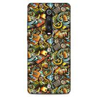 Graffitix (50) Desenli Silikon Kapak Xiaomi Redmi K20 Pro Kılıf