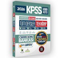 2026 FULLÖnLisans KPSS ÖSYM Tüm Dersler Tek Kitap Soru Bankası Son 15Yıl Çözümlü(Sadece Ön Lisans)