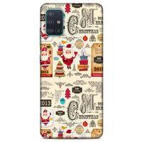 Retro (44) Desen Tough Armor Kılıf Renkli Samsung Galaxy A51 Kılıf