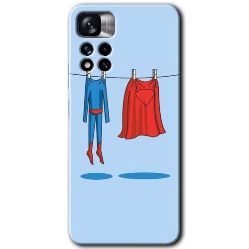 Potkal Hediye Fabrikası Xiaomi Redmi Note 11 Pro Plus 5G Kılıf HD Desen Baskılı Arka Kapak - Yarım Mermer