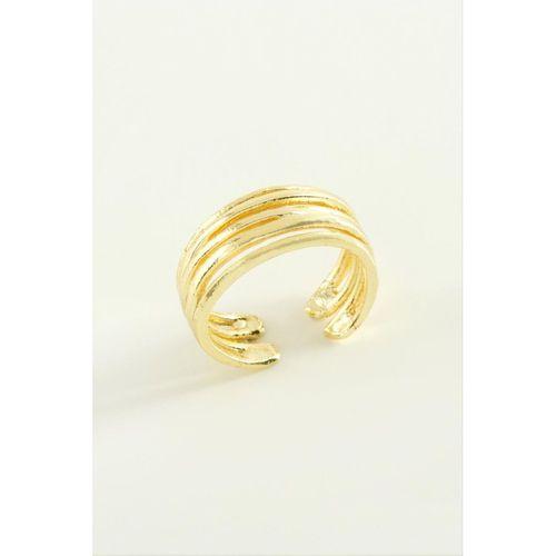 Çift Sıra Metal Yüzük