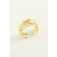 Çift Sıra Metal Yüzük