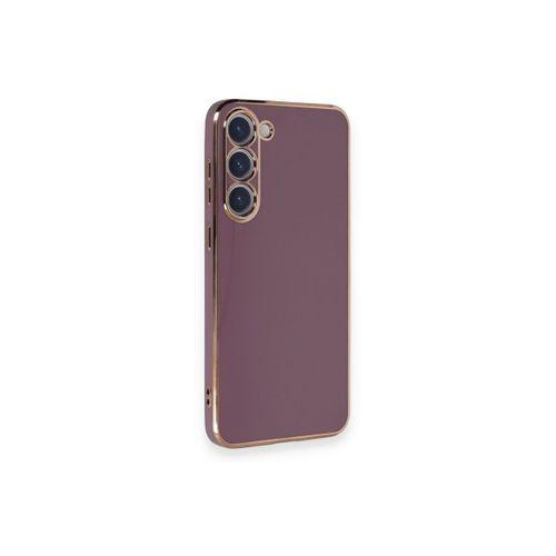 Newface Samsung Galaxy S23 Plus Kılıf Volet Silikon - Mor