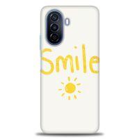 Tecno Spark 8C Kılıf HD Baskılı Kılıf - Smile Güneş + Tam Ekran Koruyucu