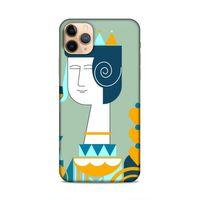 Apple Iphone 11 Pro Uyumlu Kılıf Face'X 37 Silicone Cover Kadehli
