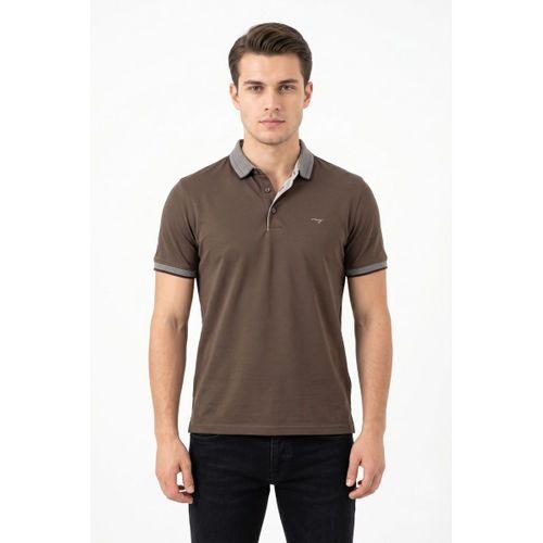 Erkek Polo Yaka Kısa Kollu Tişört Regular Kalıp T3000 BGL-ST05555