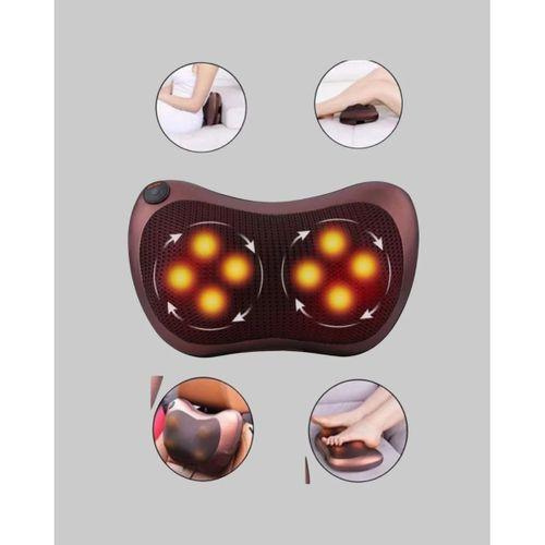 Isıtma Özellikli Derin Yoğurma Masaj Yastığı Priz & Çakmak Girişli