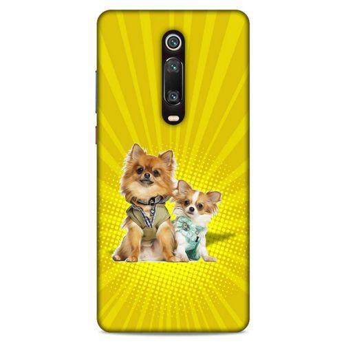 Xiaomi Mi 9T Kılıf Köpek Kıyafetleri (22) Tam Koruma Kılıfı Chihuahuas Tulum