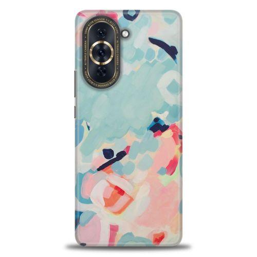 Huawei Nova 10 Pro Kılıf HD Baskılı Kılıf - Mavi + Tam Ekran Koruyucu