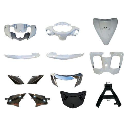 TVS Tvs Jupiter 125 Kaporta Seti (Plastik) 13 Parça Beyaz