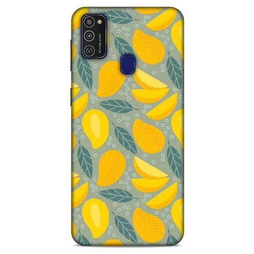 Frutix Mango 01 Samsung Galaxy M21 Kılıf Desenli Silikon