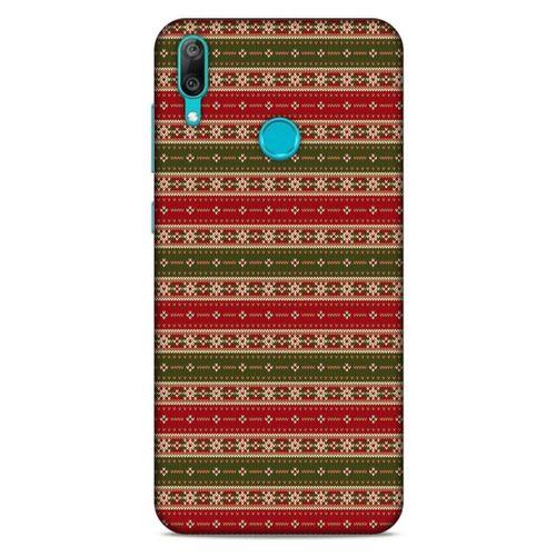 Kazak (28) Desenli Silikon Kapak Huawei Y7 Prime 2019 Kılıf