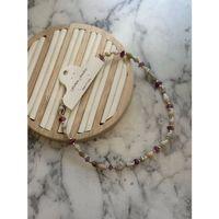 Deniz Kabuğu Kolye - Mor