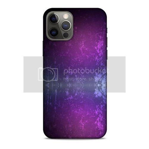 Paslı Renkler Mor Apple iPhone 12 Pro Kılıf