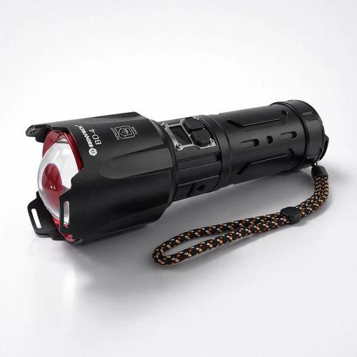 Bedotech Bd-4 60w Tg Led Alüminyum Alaşımlı Zoomlu Type-c Dijital Göstergeli  El Feneri