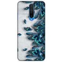 Xiaomi Redmi K30 Kılıf Desenli Özel Seri Tüyler (41) Tank Kılıf