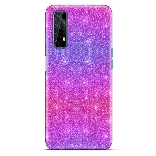 Realme 7 Uyumlu Kılıf Mor Delisi (28) Arka Kapak Parıltılı