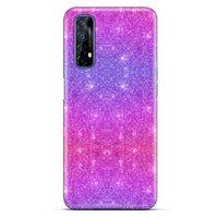 Realme 7 Uyumlu Kılıf Mor Delisi (28) Arka Kapak Parıltılı