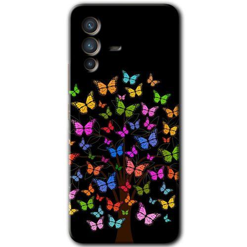 Vivo V23 5G Kılıf HD Desen Baskılı Arka Kapak - Cacti Prairies