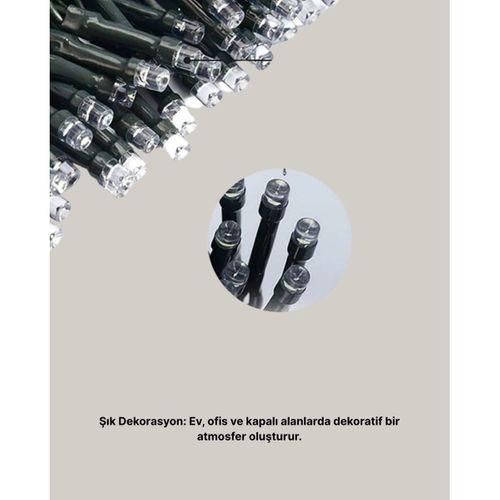 Uzun Ömürlü Led Teknolojili 10 Metre Şık Işıklı Süsleme Seti