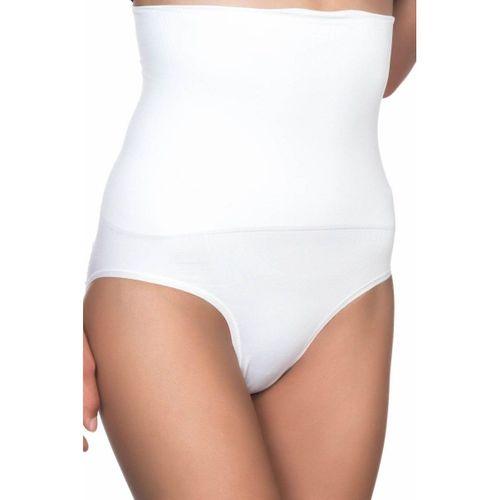 Beyaz Yüksek Bel Double Slip Korse