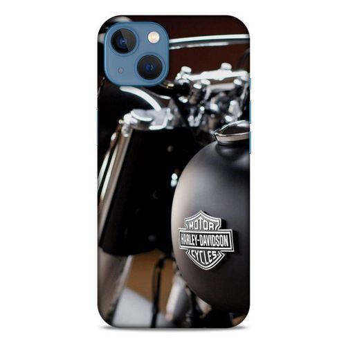 Apple iPhone 13 Uyumlu Kılıf Motorsiklet (48) Bumper Kılıf Harley
