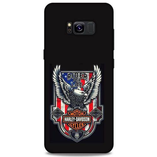 Samsung Galaxy S8 Plus Uyumlu Kılıf Motorsiklet (7) Telefon Kılıfı Harley Davidson