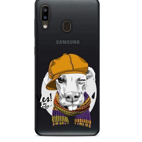 Zoologix (28) Samsung Galaxy A11 Şeffaf Kılıf Silikon Desenli