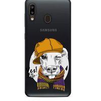Zoologix (28) Samsung Galaxy A11 Şeffaf Kılıf Silikon Desenli