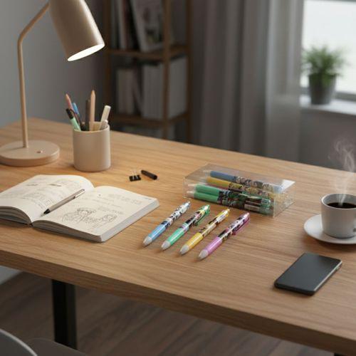 Anime Figür Tükenmez Kalem Model 3