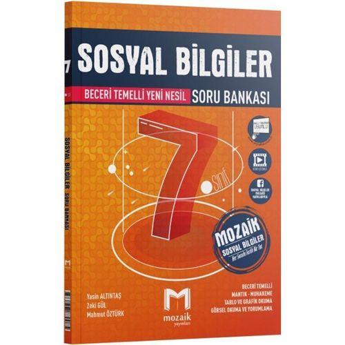 7. Sınıf Sosyal Bilgiler Soru Bankası Mozaik Yayınları