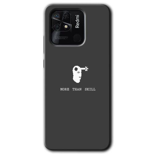 Xiaomi Redmi 10C Kılıf HD Desen Baskılı Arka Kapak - Headshot