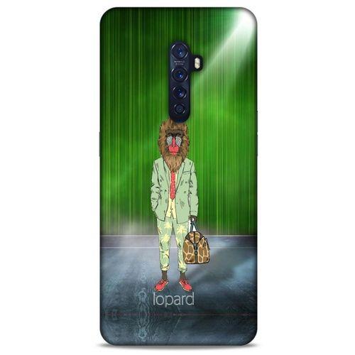 Oppo Reno 2 Kılıf FunnyMaX (29) Arka Koruma Kılıfı Yeşil