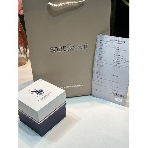 U.S.POLO ASSN Silikon Kordon 3 Atm Suya Dayanıklı Spor Kadın Kol Saati USPA.2089.B03