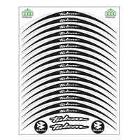 BAJAJ Bajaj Beyaz Siyah Pulsar Uyumlu Reflektörlü 1 Set Jant Şeridi