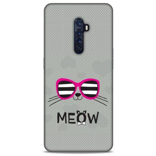 Lopard Oppo Reno 2 Uyumlu Kılıf Kediler (15) Antişok Kılıf Meow Cat