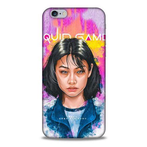 Apple Iphone 6 Uyumlu Kılıf Squid Game (47) Crystal Flex Kılıf Dae-Hyun