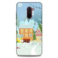 Xiaomi Pocophone F1 Kılıf Snowix (35) Fit Design Kılıf Karışık Renkli