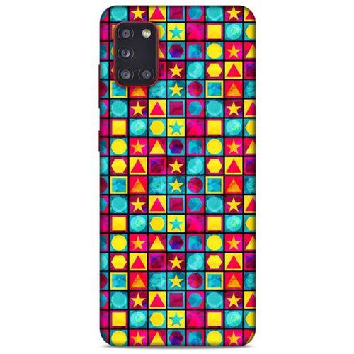 Geometrix 47 Samsung Galaxy A31 Kılıf Silikon Kapak