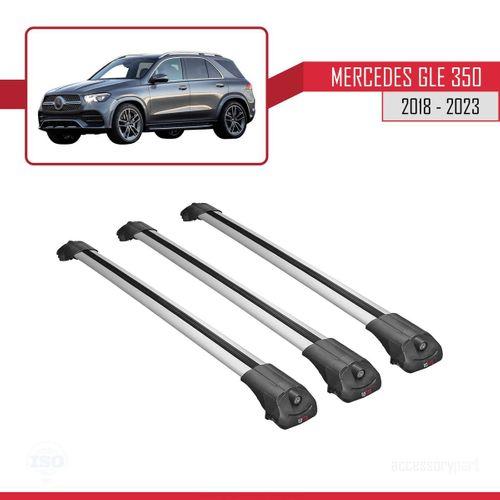 Mercedes GLE (V167) 2018 Sonrası ile uyumlu ACE-1 Ara Atkı Tavan Barı GRİ 3 ADET