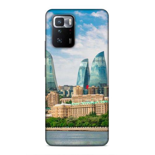 Xiaomi Poco X3 GT Uyumlu Kılıf Azarbaijan (4) Koruma Kılıfı Alev Kuleleri