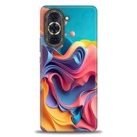 Huawei Nova 10 Kılıf HD Baskılı Kılıf - Renkli Su + Tam Ekran Koruyucu