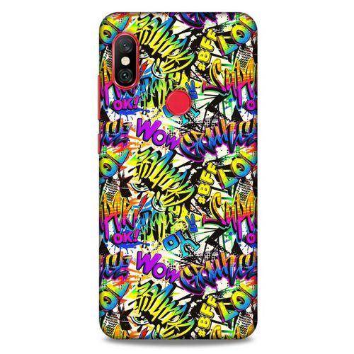 Graffitix (32) Desenli Silikon Kapak Xiaomi Mi A2 Lite Kılıf